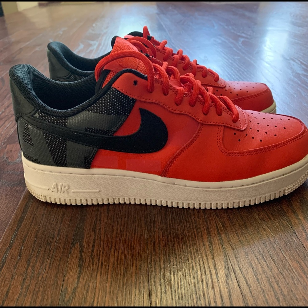 Mens Air Force 1 ‘07 “Habanero Red”
